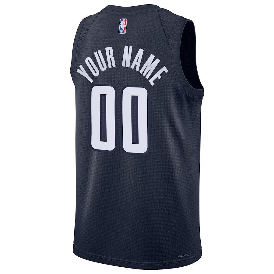 Washington Wizards Brand Unisex 202425 Custom Swingman Jersey - Statement Edition - Navy Style 2