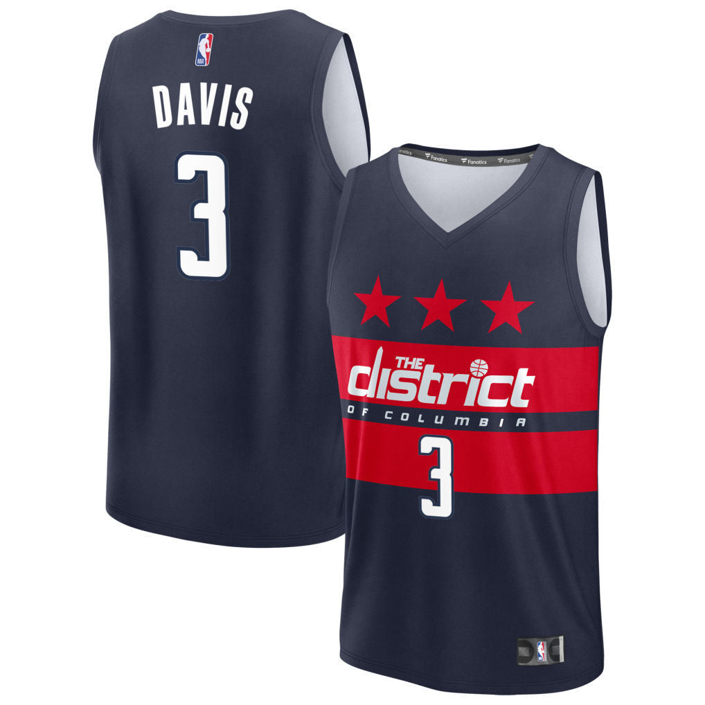 Washington Wizards #3 Anthony Davis Style 1