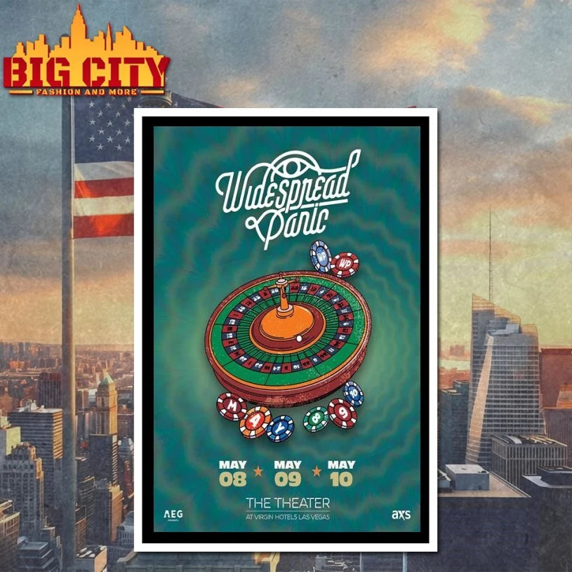 Widespread Panic Las Vegas Run 2026 Poster shirt