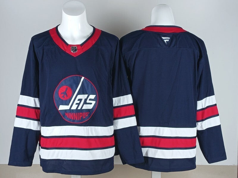 Winnipeg Jets Jets Navy Blank