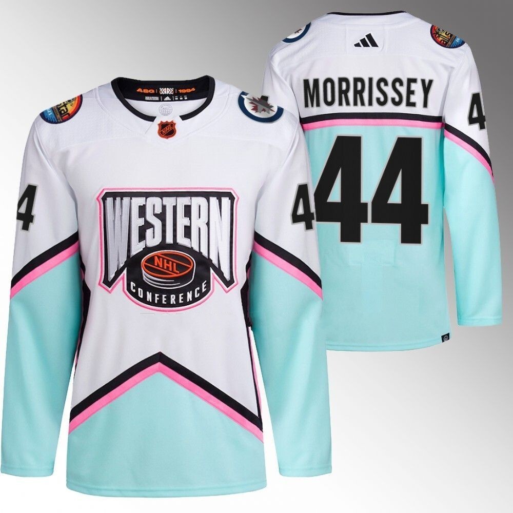 Winnipeg Jets #44 Josh Morrissey White 2023 NHL All-Star Western Conference Authentic Jersey