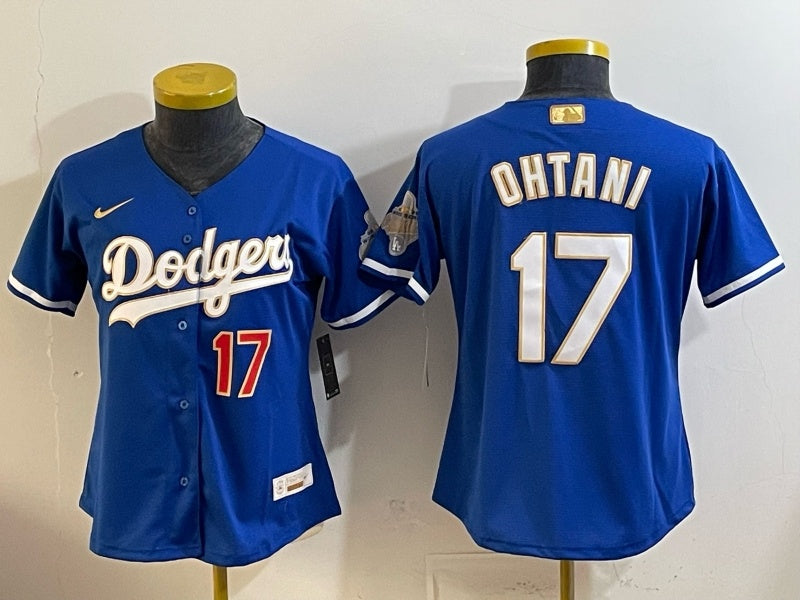 Women Los Angeles Dodgers #17 Shohei Ohtani Dodgers Edition Women Youth