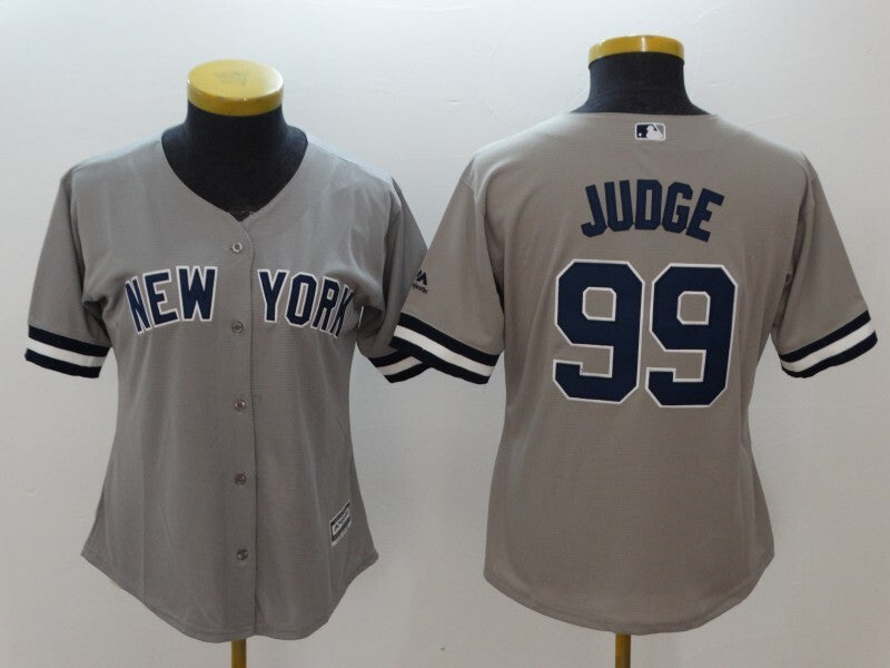 Women New York Yankees #99 Aaron Judge Style 7