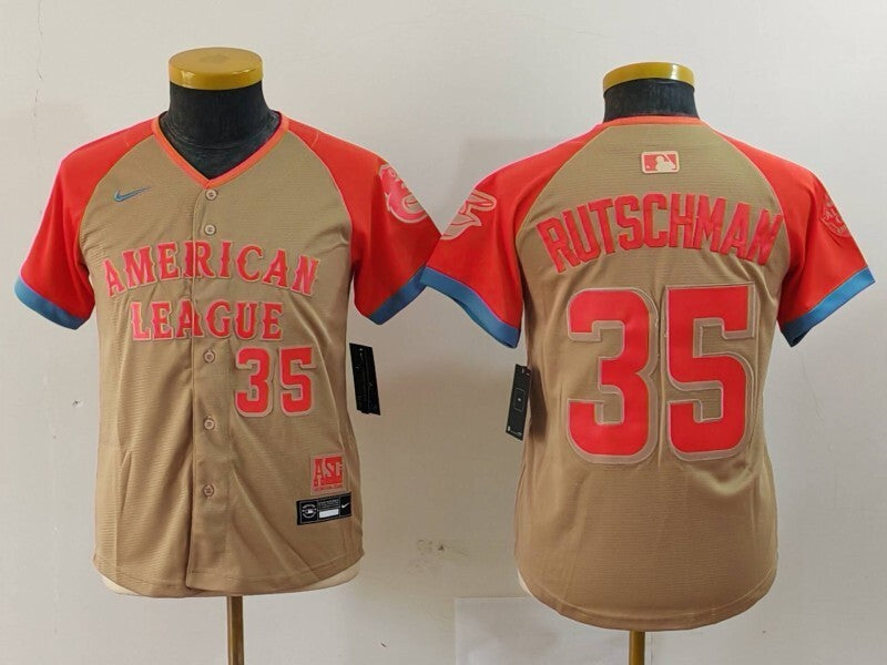 Youth Baltimore Orioles #35 Adley Rutschman Orioles 24 All-Star Youth Style 2