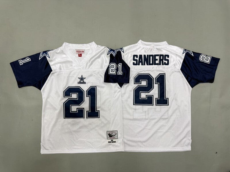 Youth Dallas Cowboys #21 Deion Sanders Cowboys Team Youth Style 2