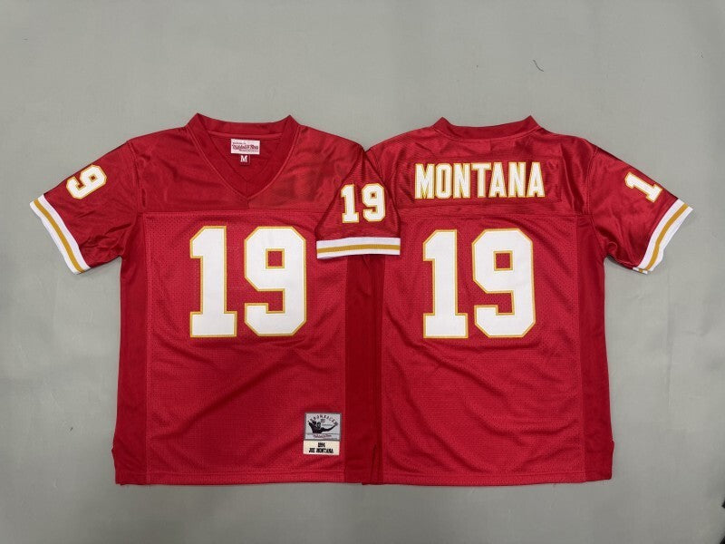 Youth Kansas City Chiefs #19 Joe Montana Chiefs Team Youth