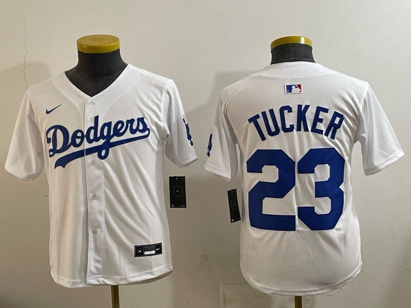 Youth Los Angeles Dodgers #23 Tucker Dodgers Youth Style 2