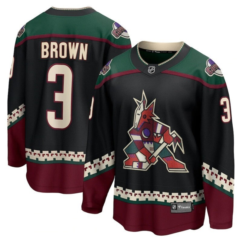 arizona coyotes #3 josh brown home