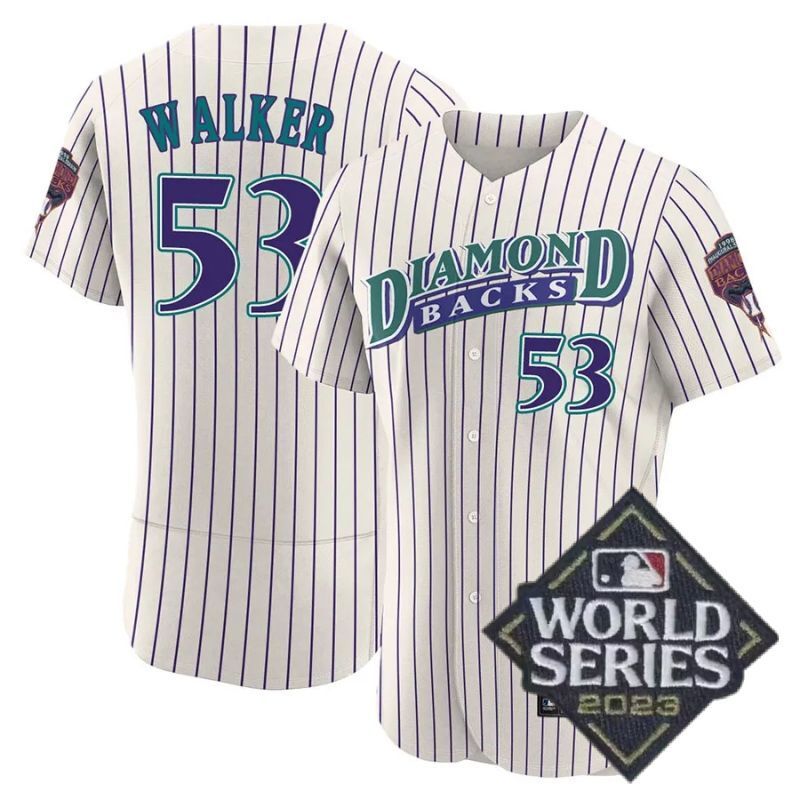 arizona diamondbacks #53 christian walker throwback 1998 flex base jersey