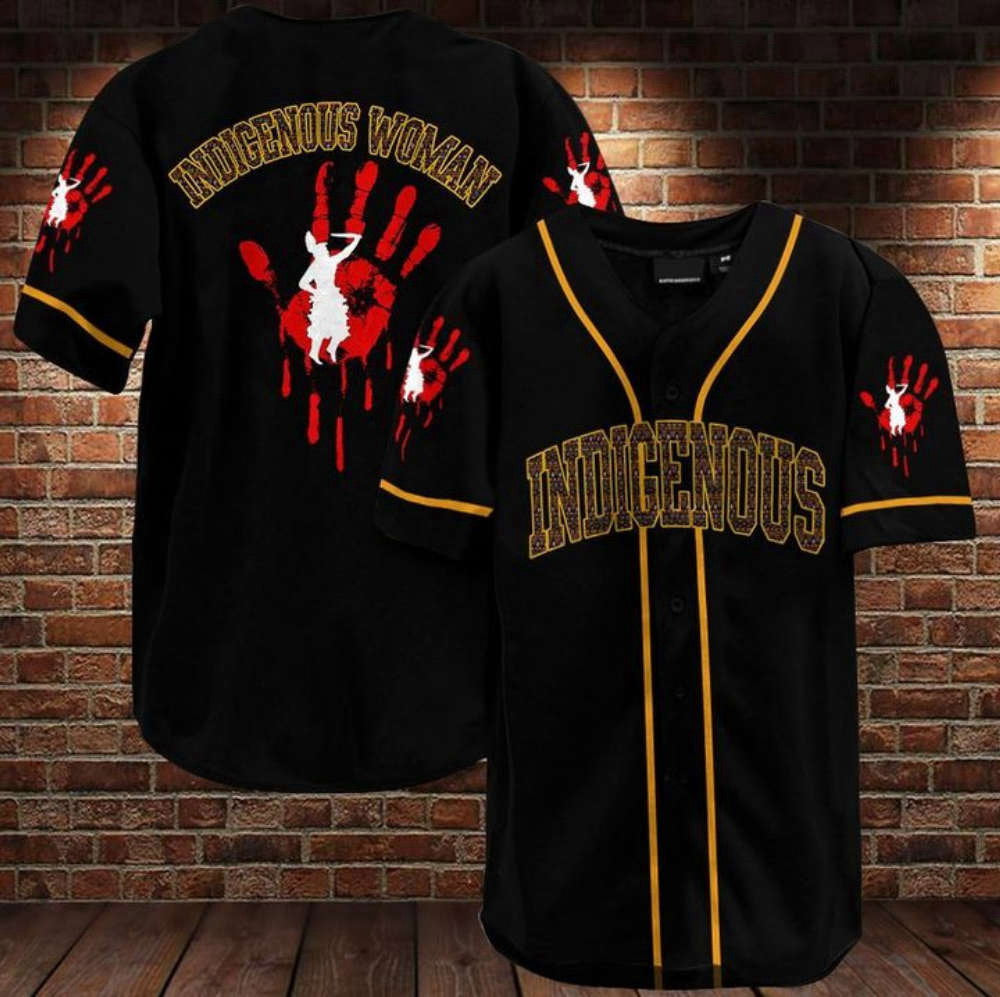 Authentic Indigenous Woman Native Baseball Jersey: Embrace Cultural Heritage