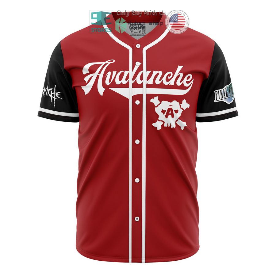 BEST Avalanche Final Fantasy 7 Baseball Jersey