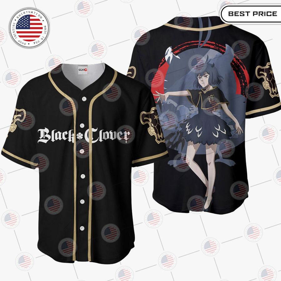 BEST Black Clover Secre Swallowtail Baseball Jersey