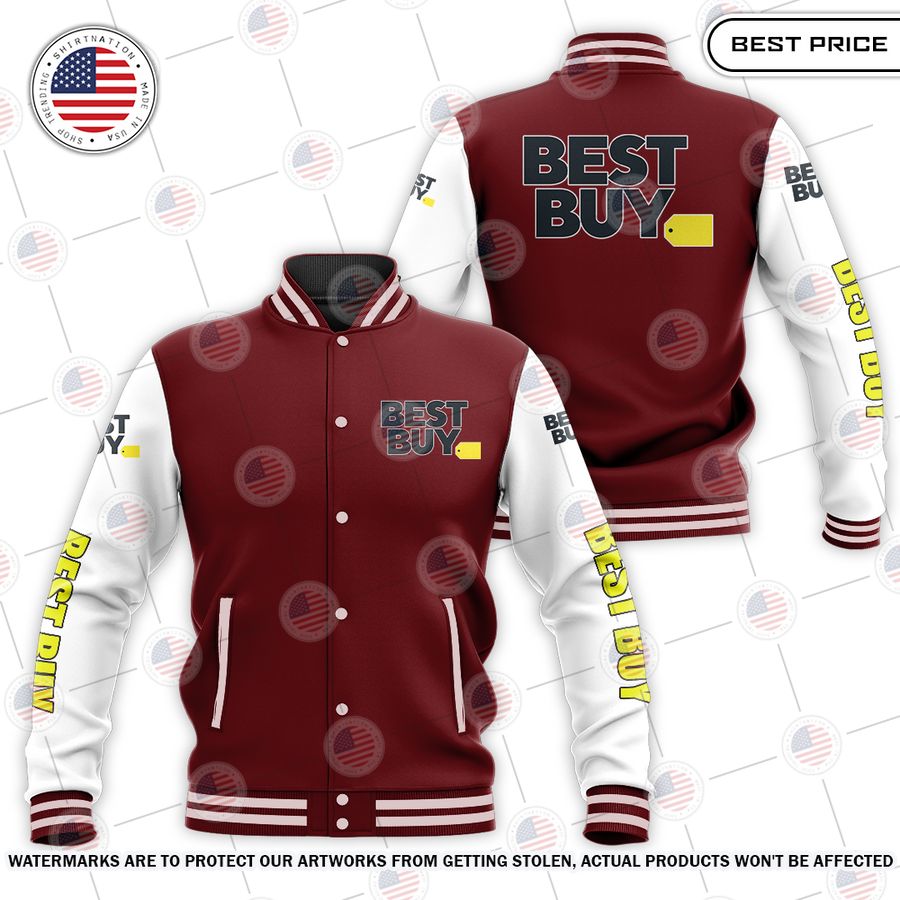 NEW Best Buy Baseball Jacket