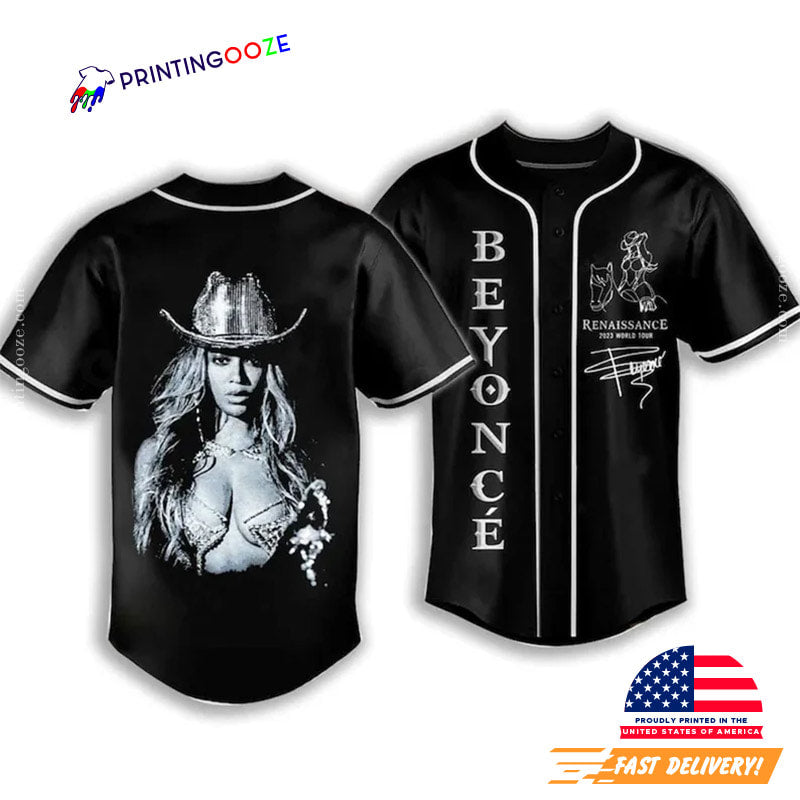 Beyonce Renaissance Tour 2023 Baseball Jersey