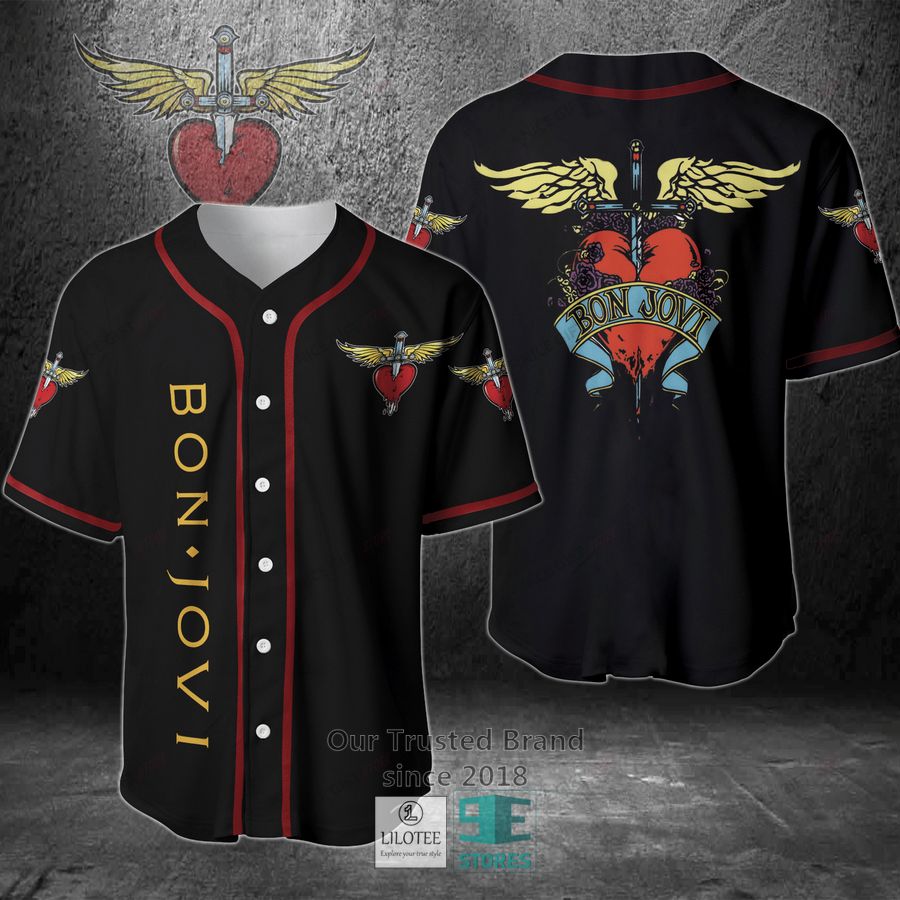 Bon Jovi Baseball Jersey