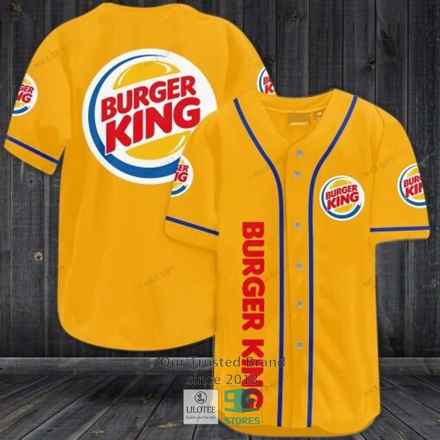 Burger King Baseball Jersey