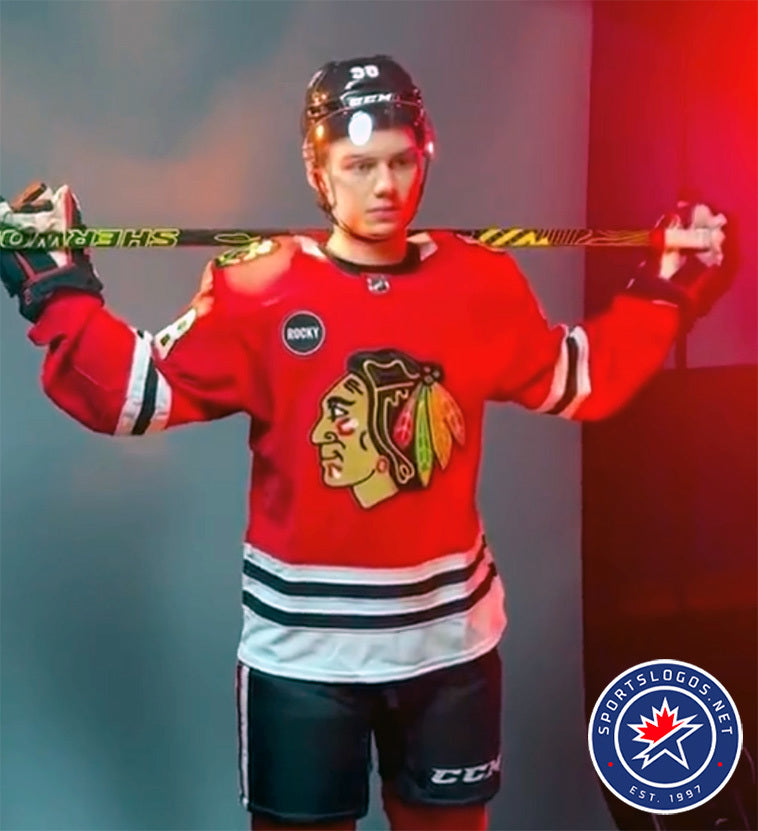 chicago Blackhawks Add “Rocky” Patch to Jerseys for 2023-24