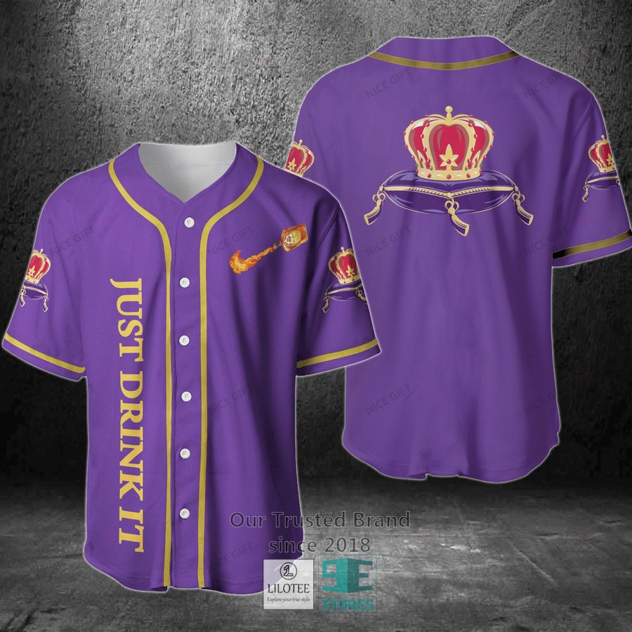 Crown Royal Just Drink It Baseball Jersey