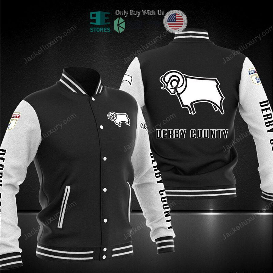 BEST Derby County Baseball Jacket