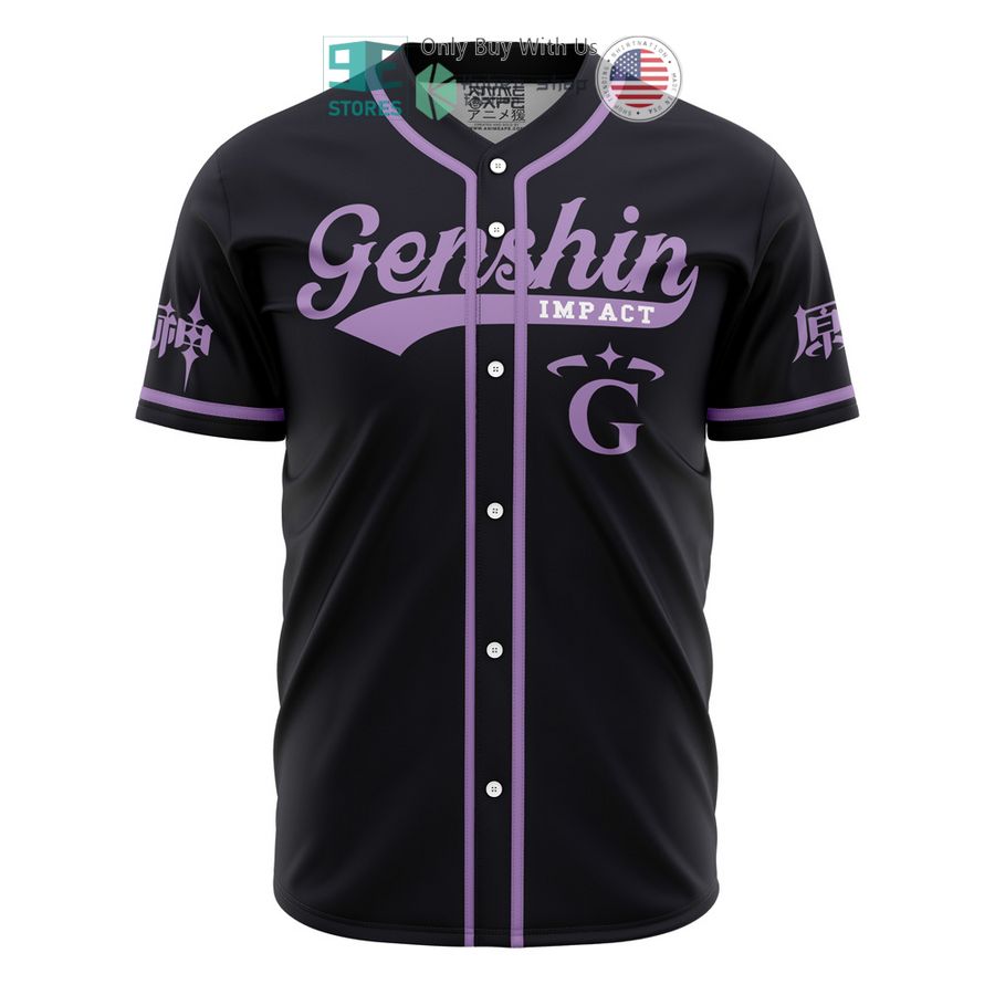BEST Elemental Magic Genshin Impact Baseball Jersey