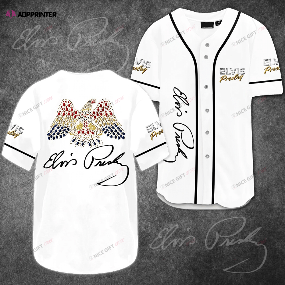 Elvis Presley Baseball Jersey: Authentic 3D Printed Design