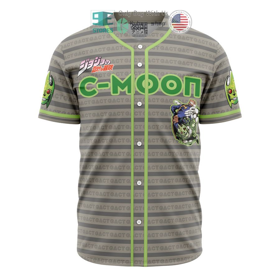 BEST Enrico Pucci C-Moon Jojo's Bizarre Adventure Baseball Jersey