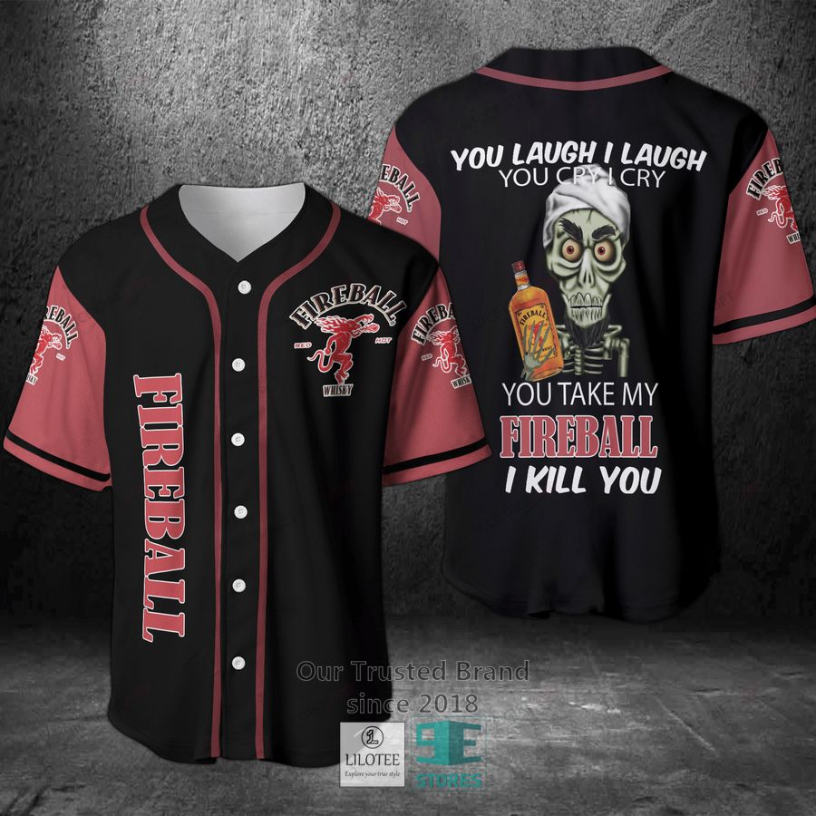 Fireball Whisky Baseball Jersey