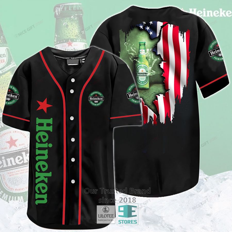 Heineken Baseball Jersey