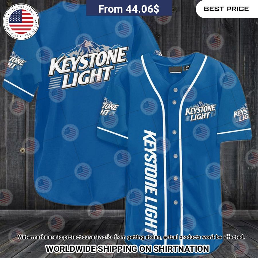 Keystone Light Baseball Shirt