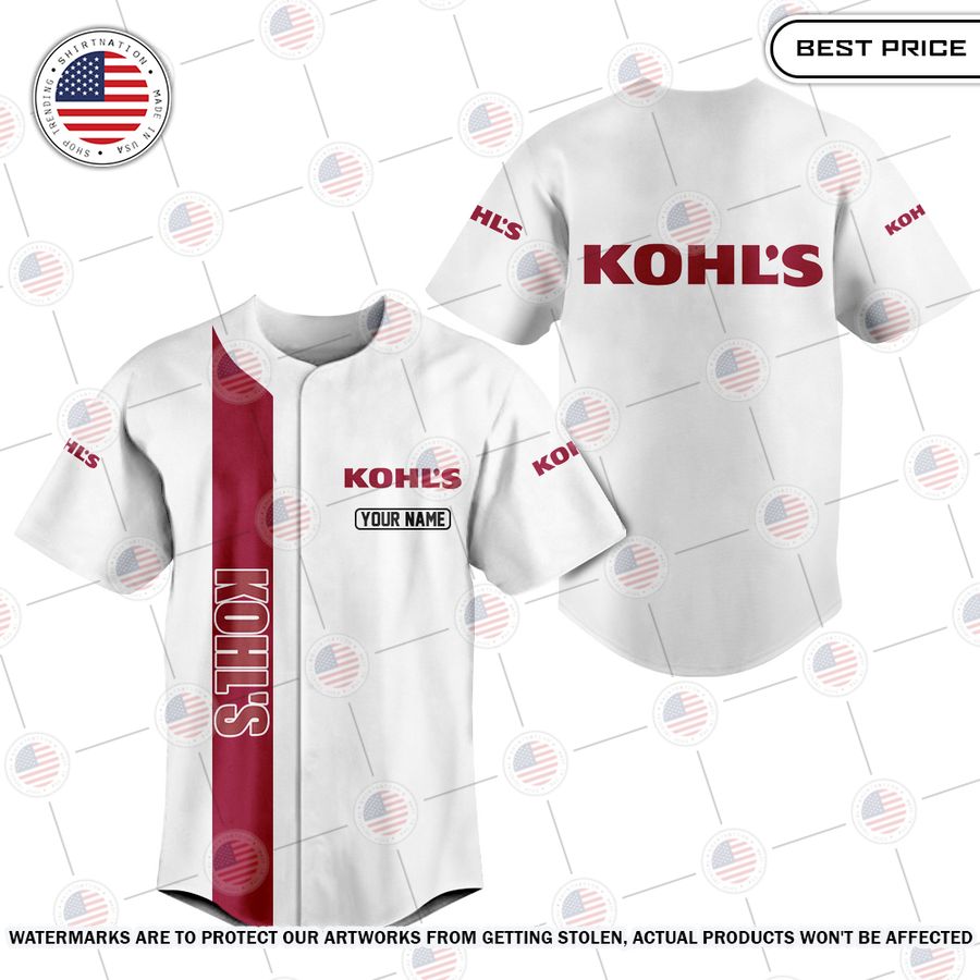 NEW Kohl's Custom Baseball Jersey