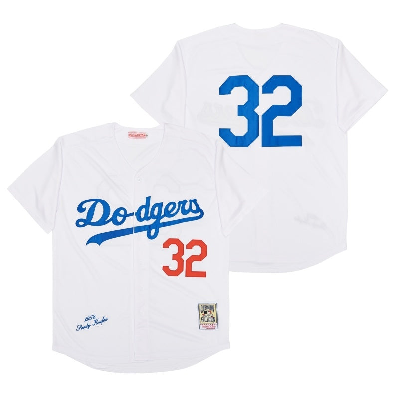 los angeles dodgers #32 sandy koufax Style 4