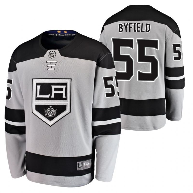 los angeles kings #55 quinton byfield sliver-2020-21-alternate-breakaway-player-men-jersey