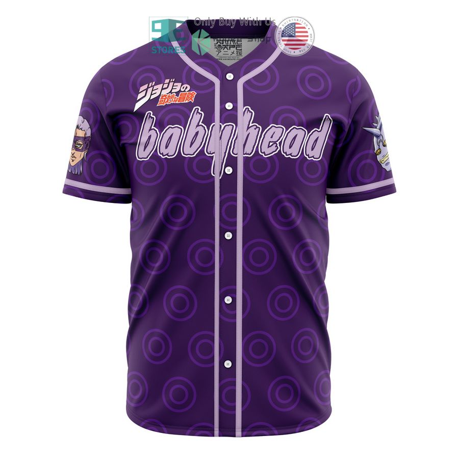BEST Melone Babyhead Jojo's Bizarre Adventure Baseball Jersey