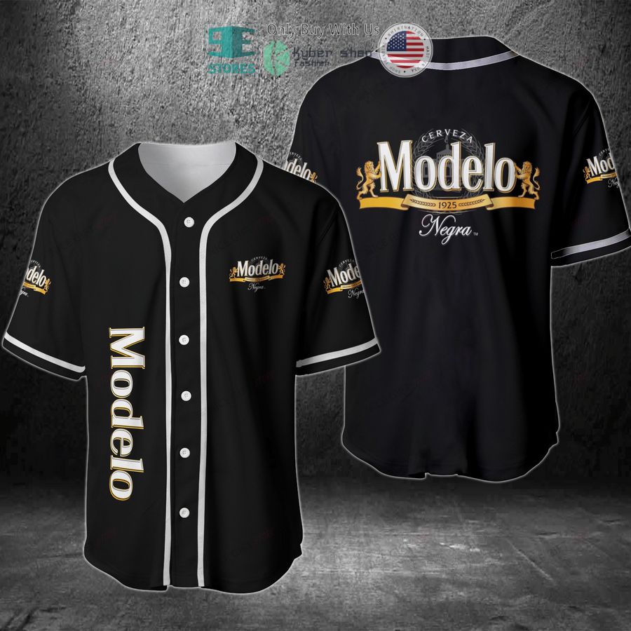 BEST Modelo logo black Baseball Jersey