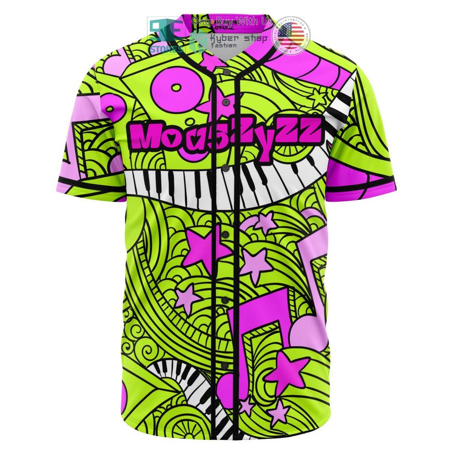 BEST Mou5Zyzz green pink Baseball Jersey