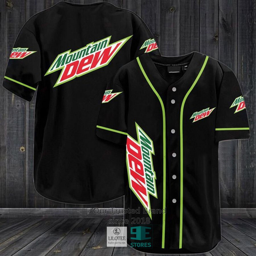 Mountain Dew Baseball Jersey