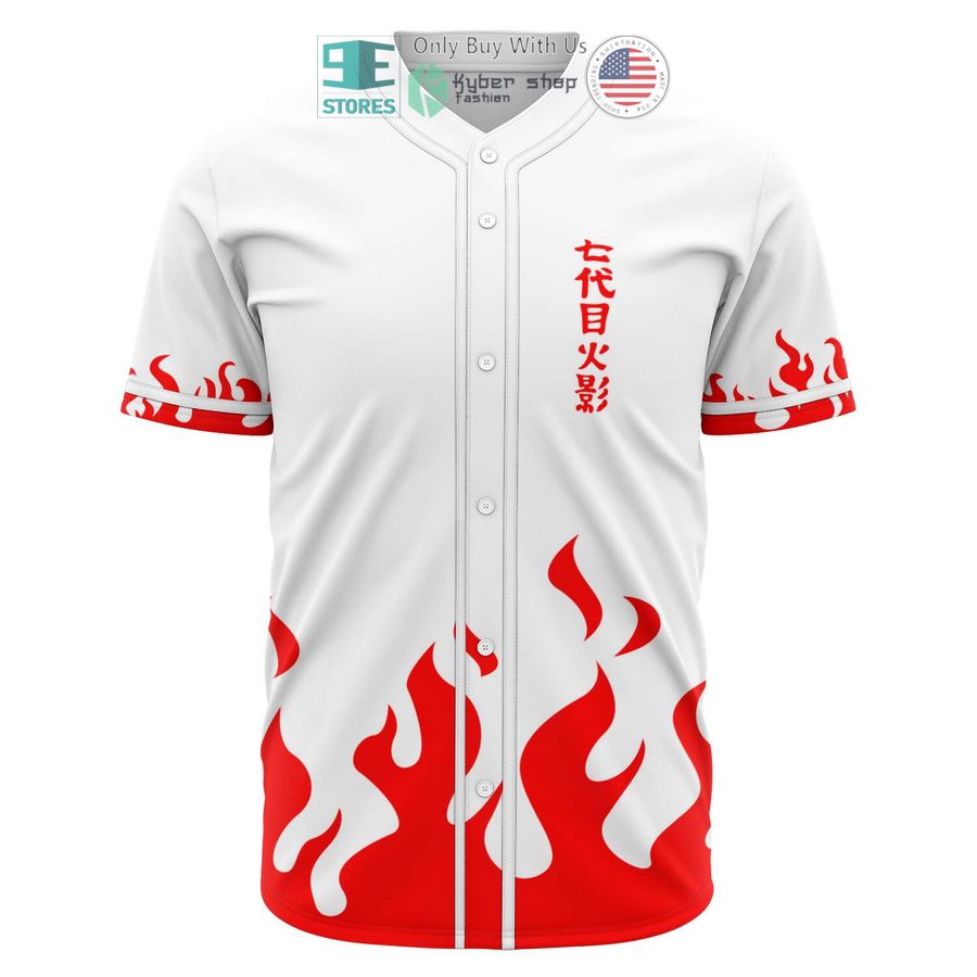 BEST Namikaze Minato Fourth Hokage costume Baseball Jersey