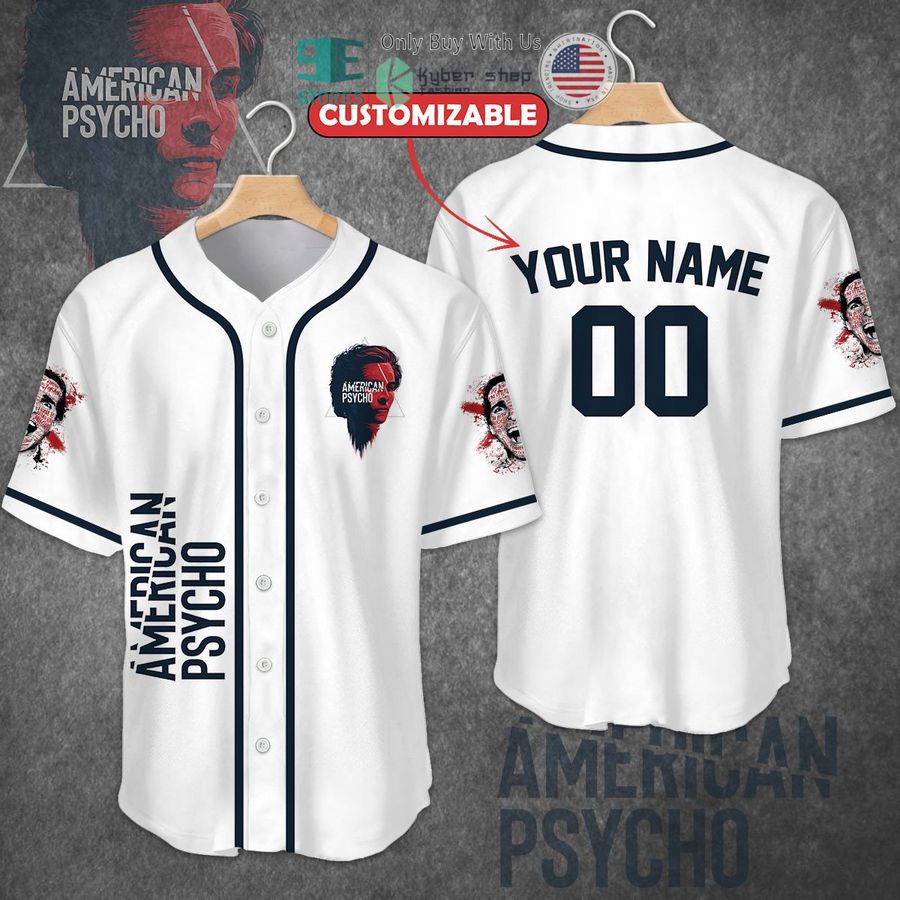 BEST Personalized American Psycho Baseball Jersey