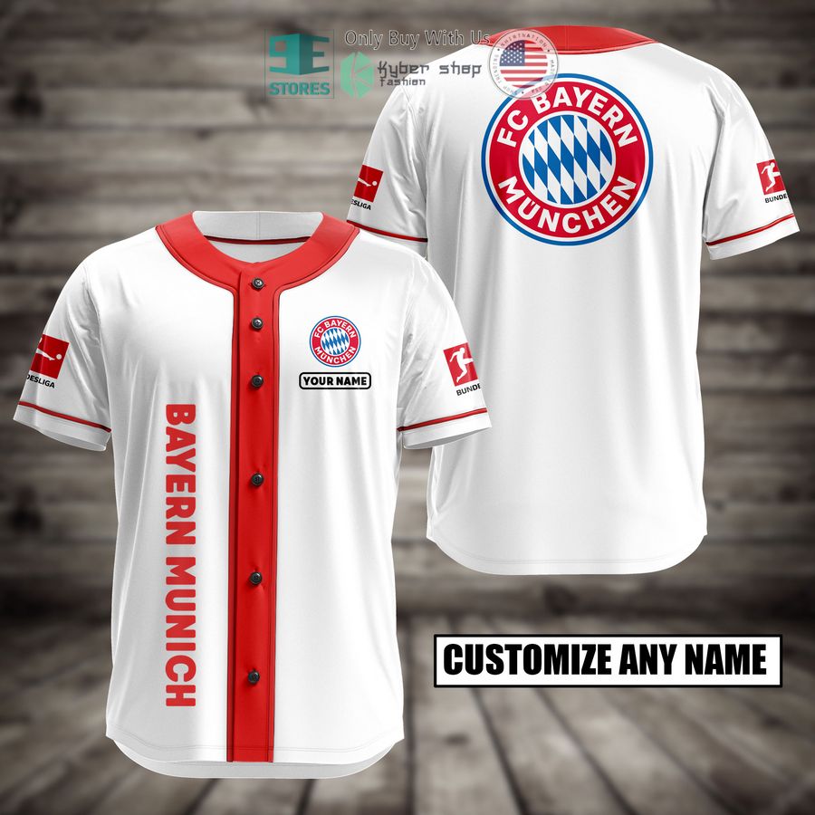 BEST Personalized Bayern Munich Custom Baseball Shirt