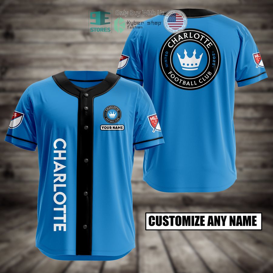 BEST Personalized Charlotte Custom Baseball Shirt