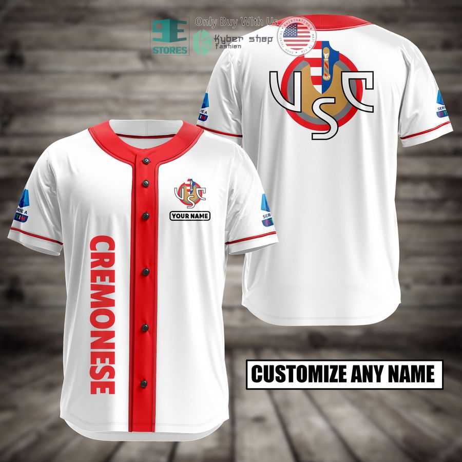 BEST Cremonese Custom Name Baseball Jersey