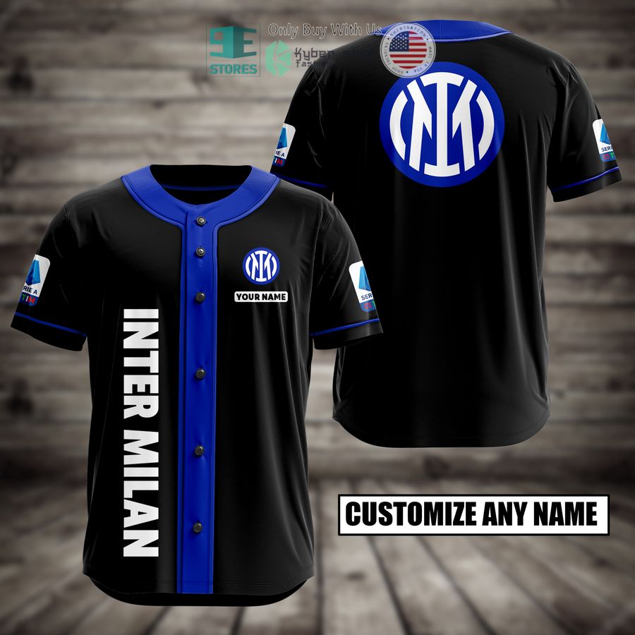 BEST Inter Milan Custom Name Baseball Jersey