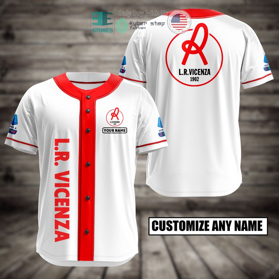 BEST L.R. Vicenza Custom Name Baseball Jersey