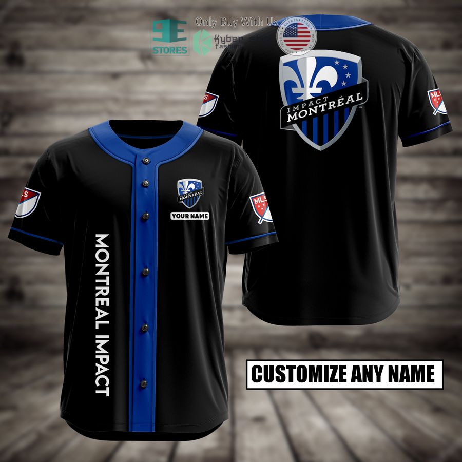 BEST Personalized Montreal Impact Custom Baseball Shirt