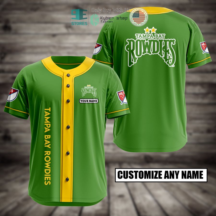 BEST Personalized Tampa Bay Rowdies Custom Baseball Shirt