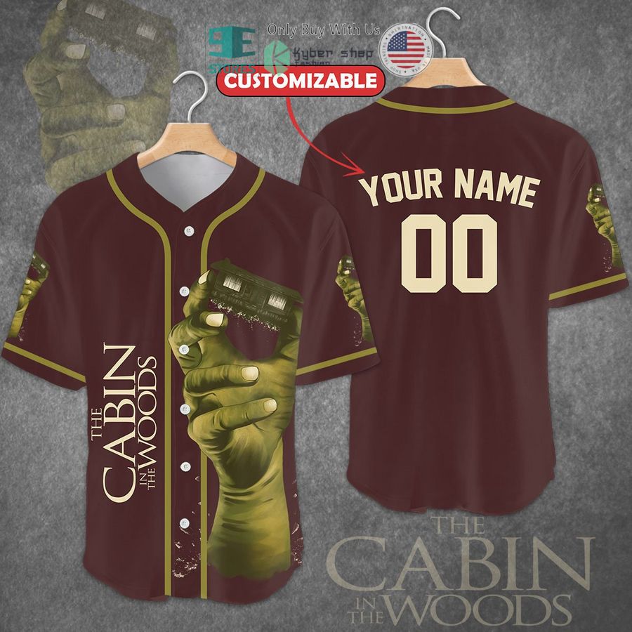 BEST Personalized The Cabin In The Woods Baseball Jersey