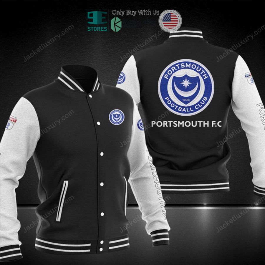 BEST Portsmouth F.C Baseball Jacket