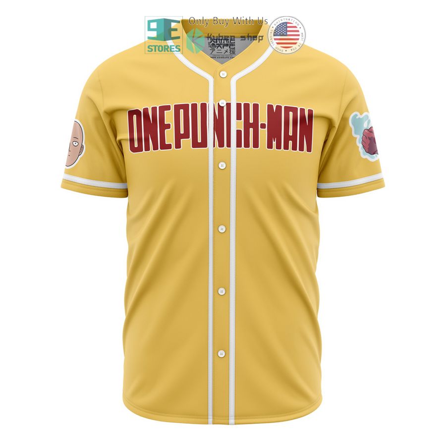 BEST Power Saitama Punch Man Baseball Jersey