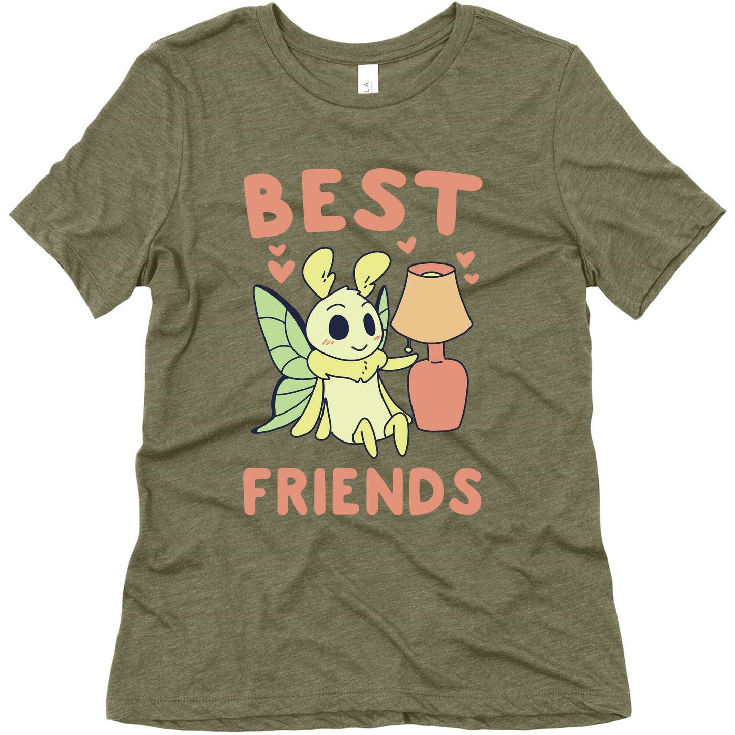 Best Friends - Moth and Lamp Women's Triblend Tee