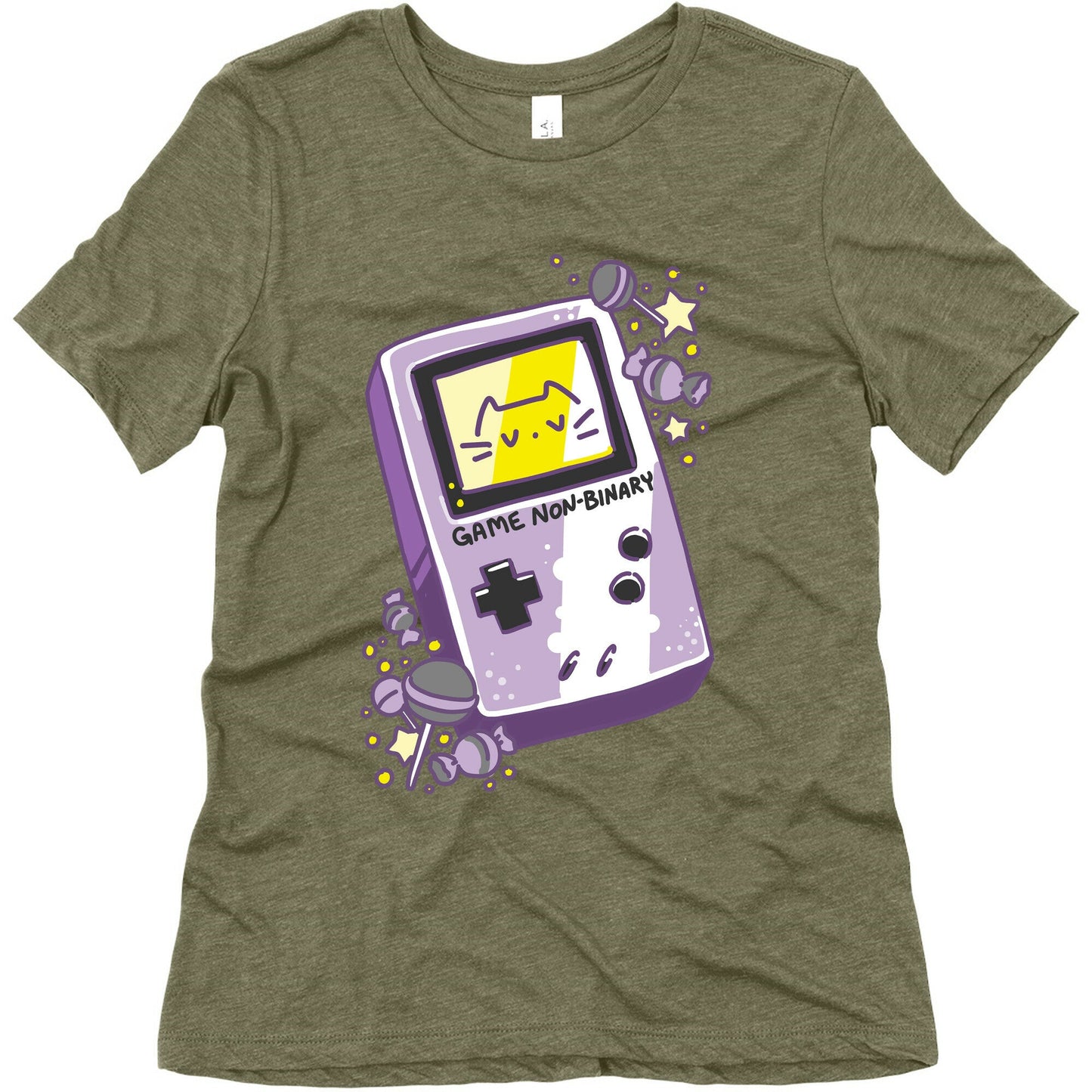 Game Non-binary Women's Triblend Tee
